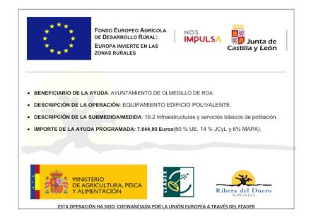 Anuncio ayuda FEADER